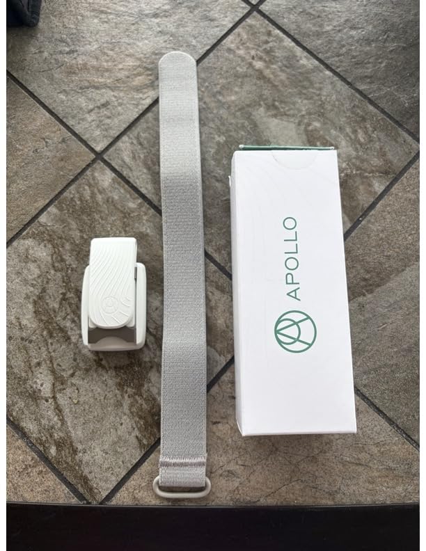 Apollo Neuro Wearable with 12-Month SmartVibes AI Membership - Sleep Aid & Stress Relief Device customer photo 1