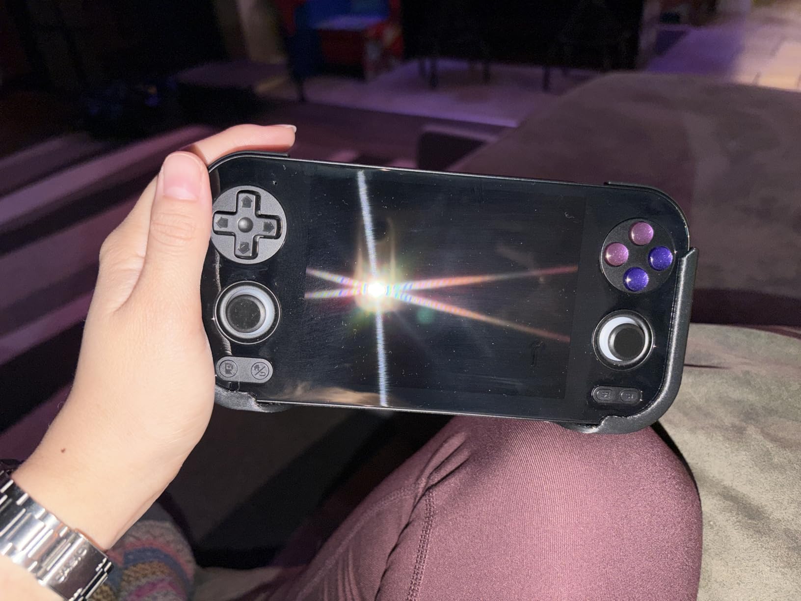 Anbernic RG476H Retro Handheld Game Console 4.7-inch LTPS in-Cell Screen, Android 13 System, 128G Storage customer photo 1