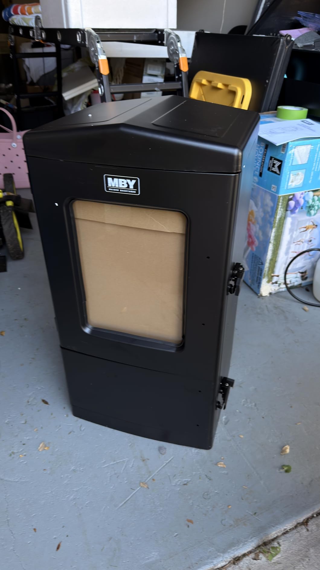 Vertical Electric Smoker with Cover & Meat Probe, BBQ Smokers with 4 Cooking Grates, 633 Sq.in Cooking Space, LED Temperature Control for Outdoor Cooking, Smoke Ribs, Brisket, Chicken customer photo 1