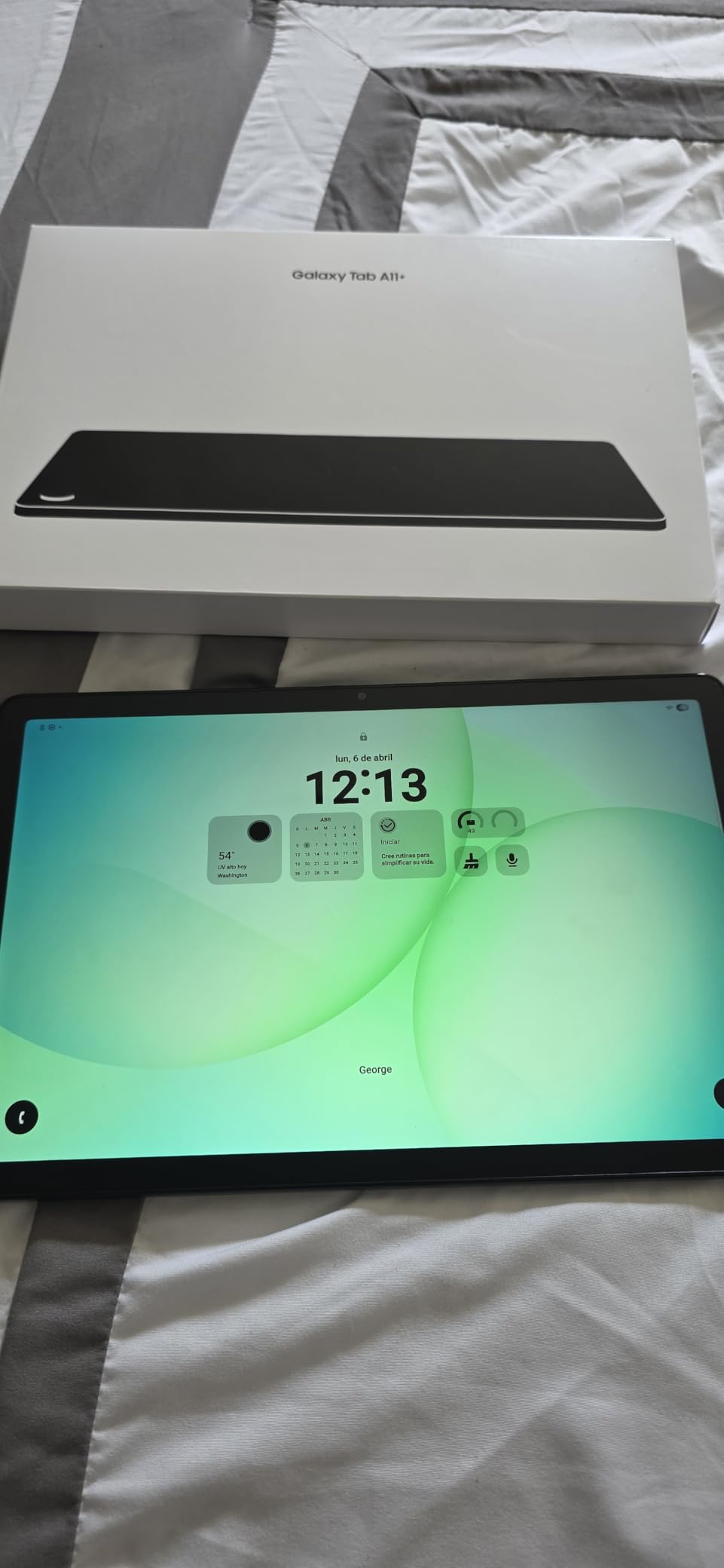 Samsung Galaxy Tab A11+ 8GB RAM, 256GB Storage, Optimized Performance, Long Lasting Battery, Expandable Storage, Large Display, Dolby Atmos Speakers, AI Assist, Slim, Light, 2 Year Warranty, Gray customer photo 2