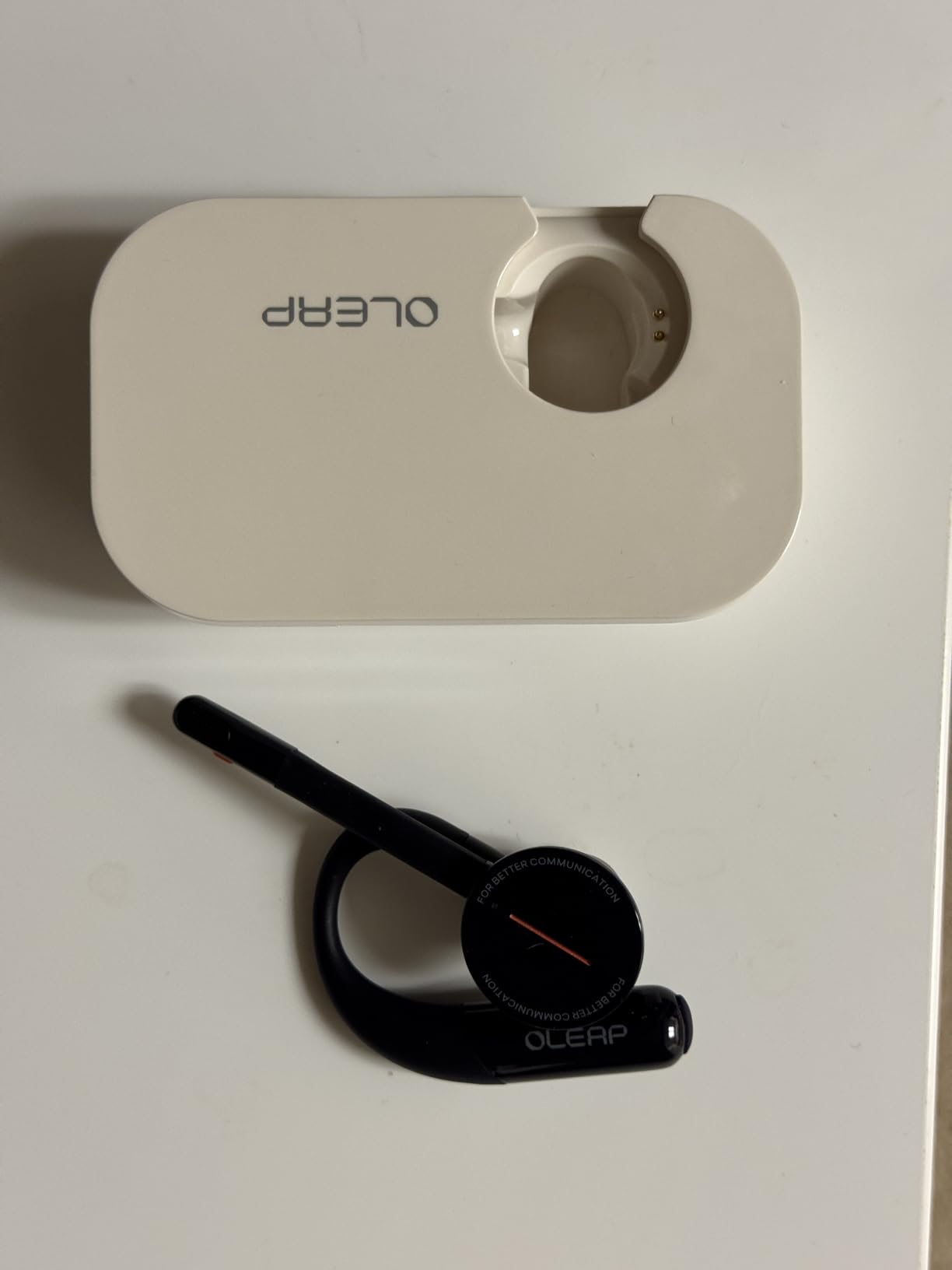 Archer AI Voice Recorder Earpiece, Wireless Single Ear Bluetooth Headset, Meeting Assistant with Transcription, AI Noise Canceling 50dB, AI Transcribe & Summarize with App for Office/Meeting/Driving customer photo 1