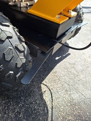 12 Inch DUCAR 420cc 15HP Gasoline Engine Root Stump Grinder Tree Stump Removal, 8pcs Alloy Teeth, 12'' Cutting Height And 10'' Cutting Depth, Wheel Brake System, SGR1500 Yellow customer photo 1