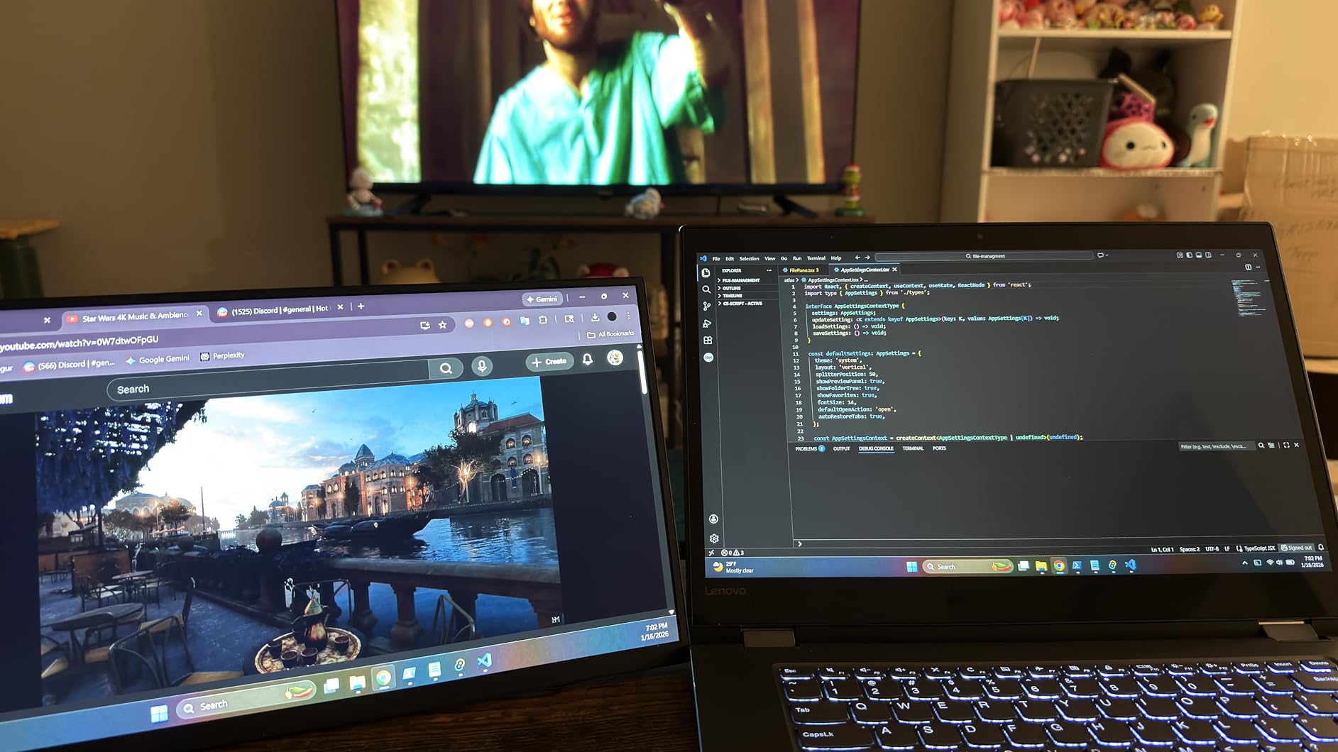 Portable Monitor 4K 1200 Nits, 16