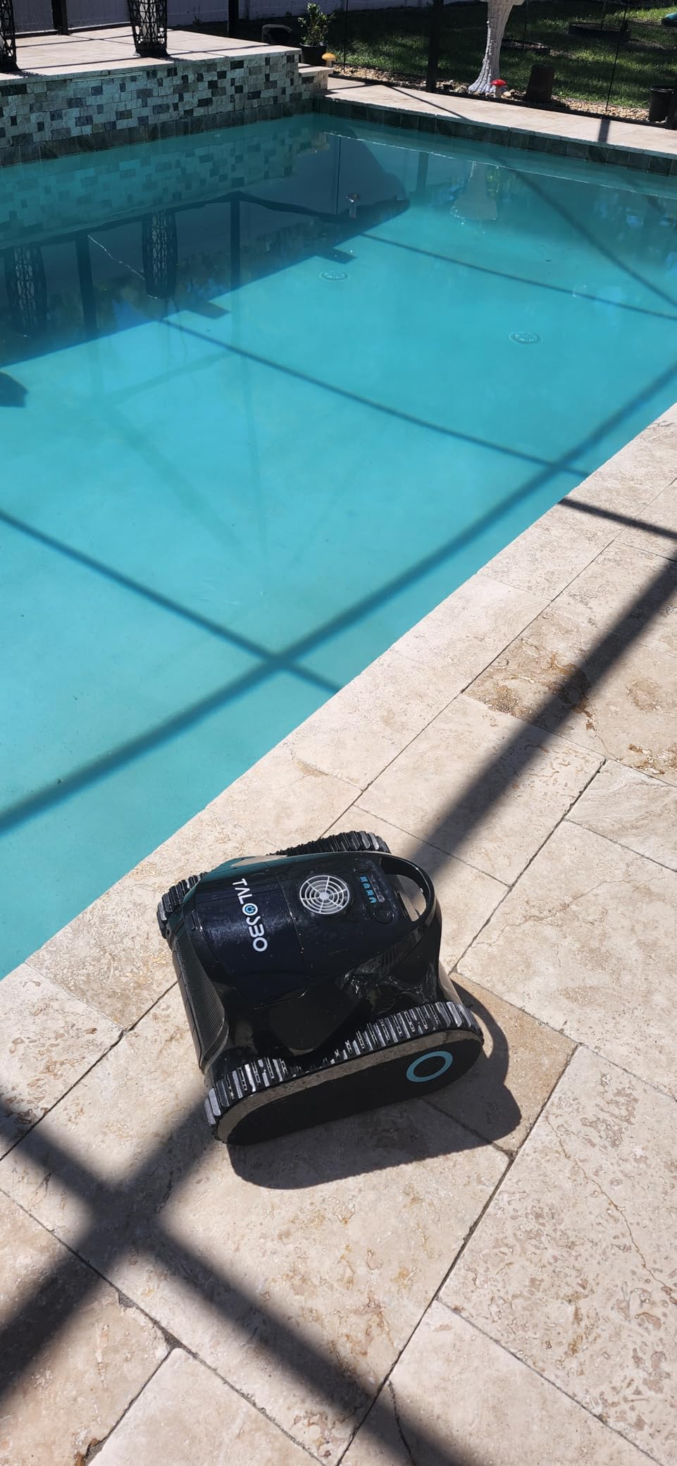 (2026 New) TALOSBO C1 Robotic Pool Cleaner, 180 Mins, Ultra-Strong Suction, Wall & Waterline Cleaning, Pool Vacuum for Inground Pools up to 1615 sq.ft, Dual Filtration, Smart Navigation, App Support customer photo 1
