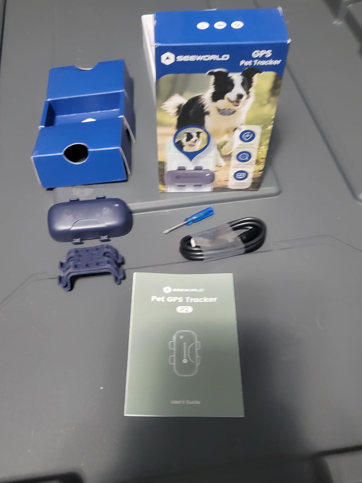 SEEWORLD Cat Tracker Dog Tracking Device with Real-Time Location | Activity Sleeping Monitoring | Geo-Fence for All Collars-iOS & Android, Subscription Required customer photo 1