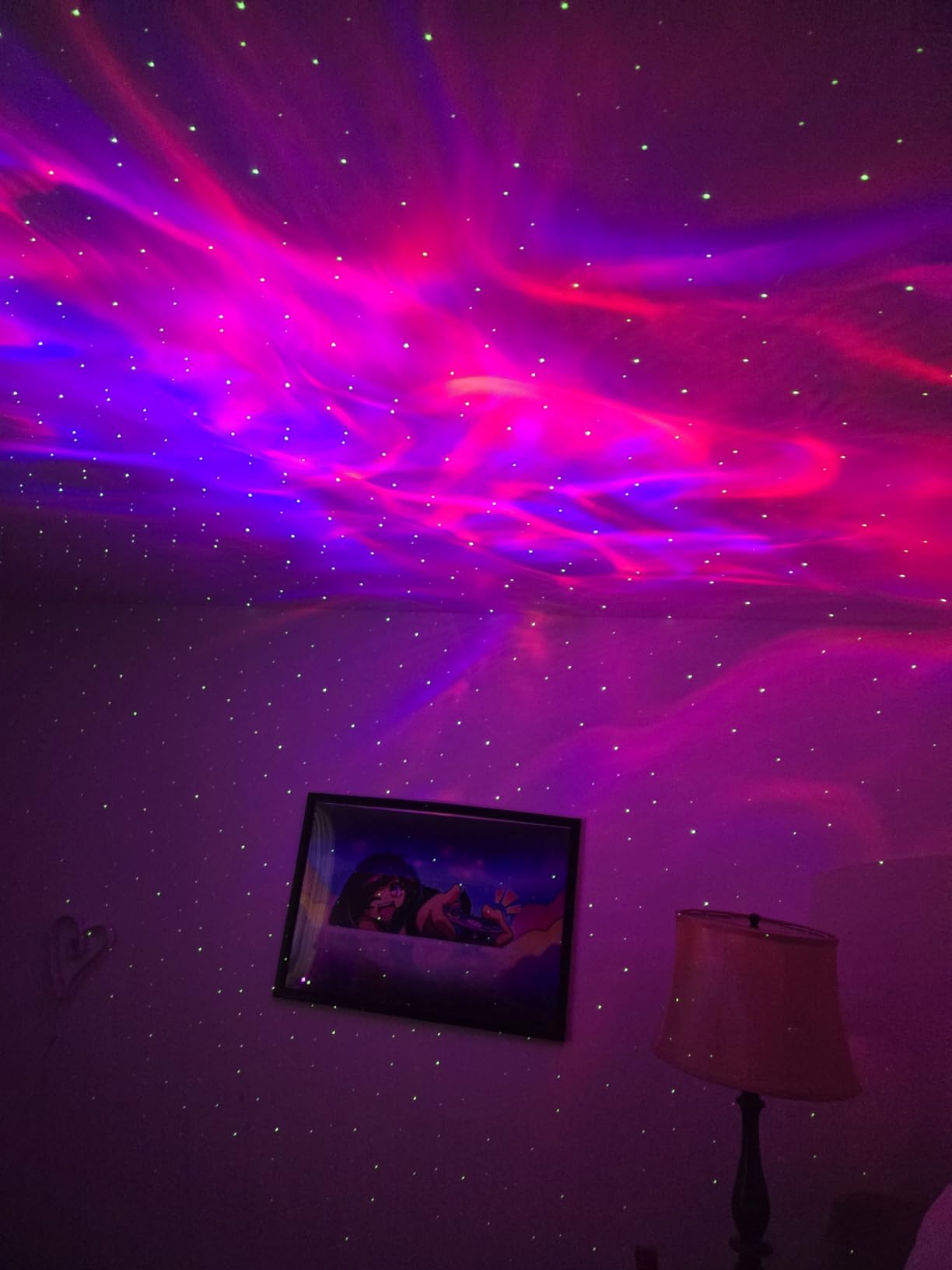 Astronaut Galaxy Projector for Bedroom Decor, Birthday Gifts for Adults Teen Girl Gifts Ambient Lighting, Ceiling Space Star Night Light Projector for Kids Room Decor Aesthetic customer photo 2