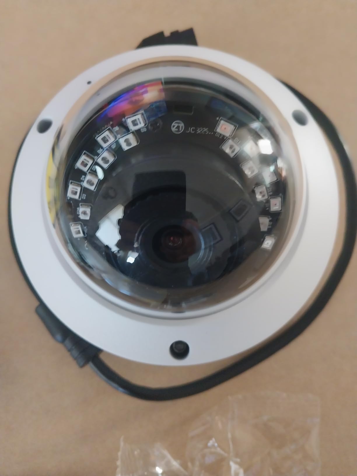 UNILOOK 4MP PoE IP Dome Camera, Wired IP Security Camera Outdoor Indoor, 100ft Night Vision, Microphone, IK10, IP66 Waterproof, 2.8mm Wide Angle Lens, Not PTZ, NDAA Complaint (White) customer photo 1