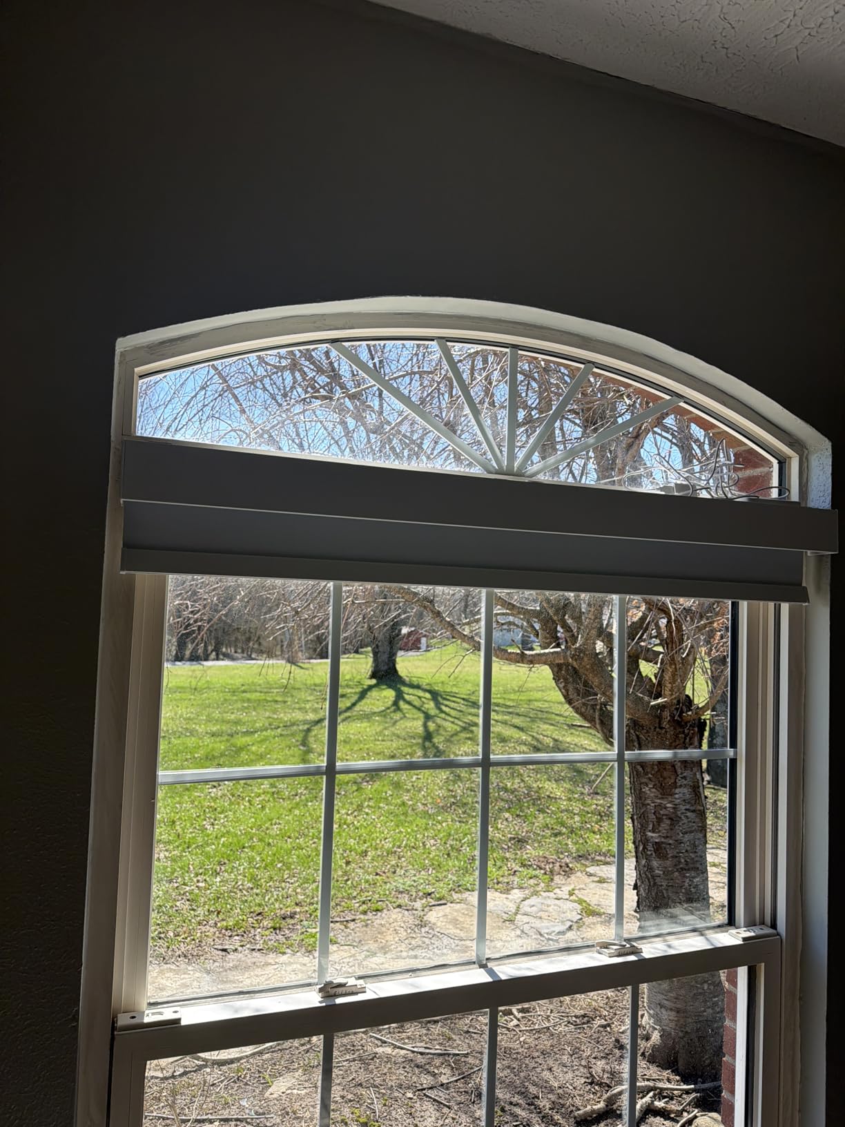 Smart Roller Shades for Windows, Alexa Blackout Motorized Blinds with Remote Control, Easy Install Automatic Electric Blinds for Indoor (White, 35 W x 72 H) customer photo 2