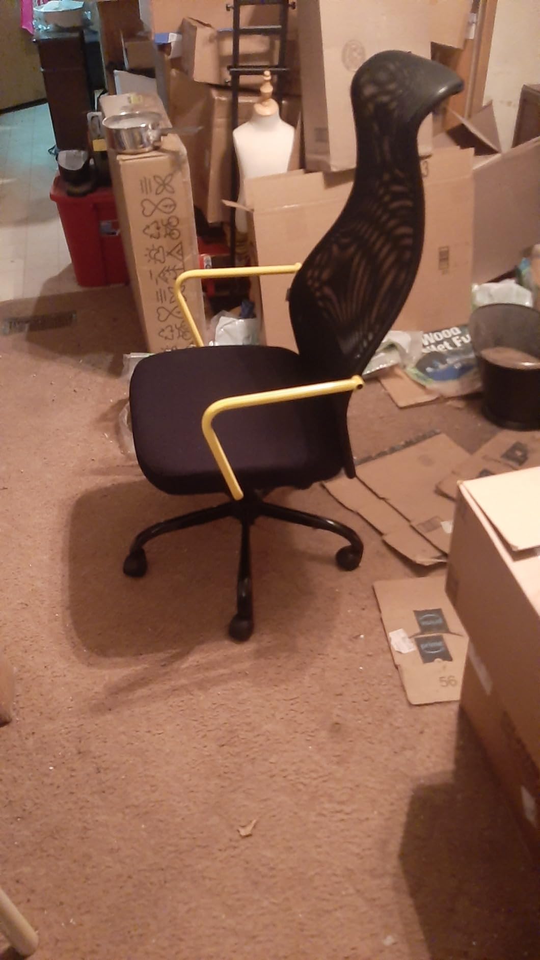 SIHOO B100 Office Chair, Comfy Ergonomic Office Chair, High Back Computer Chair with Adaptive Lumbar Support & Wide Headrest, Flip-up Armrests customer photo 1