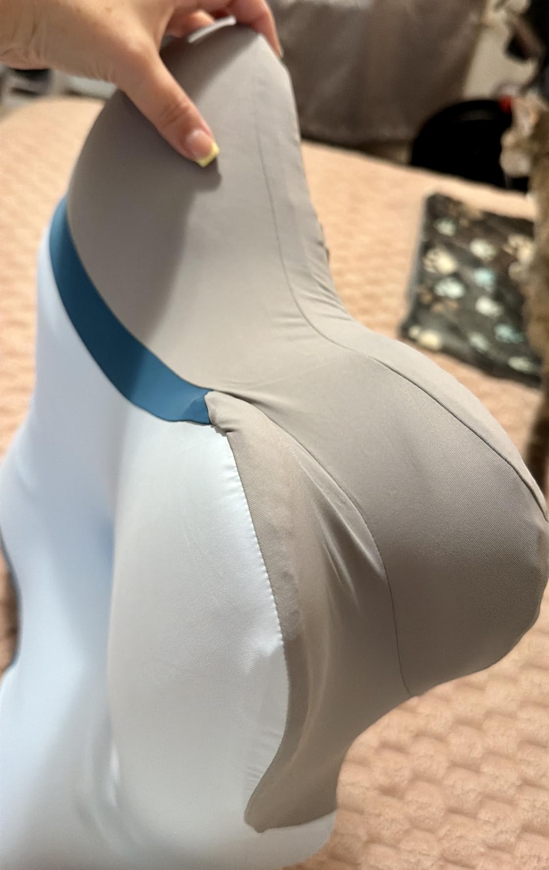 Cervical Neck Pillow for Pain Relief - Ergonomic Side Sleeper Pillow for Neck Support, Orthopedic Memory Foam Pillows for Sleeping, Contour Cervical Pillow Bed Pillow for Back Stomach Sleepers customer photo 2