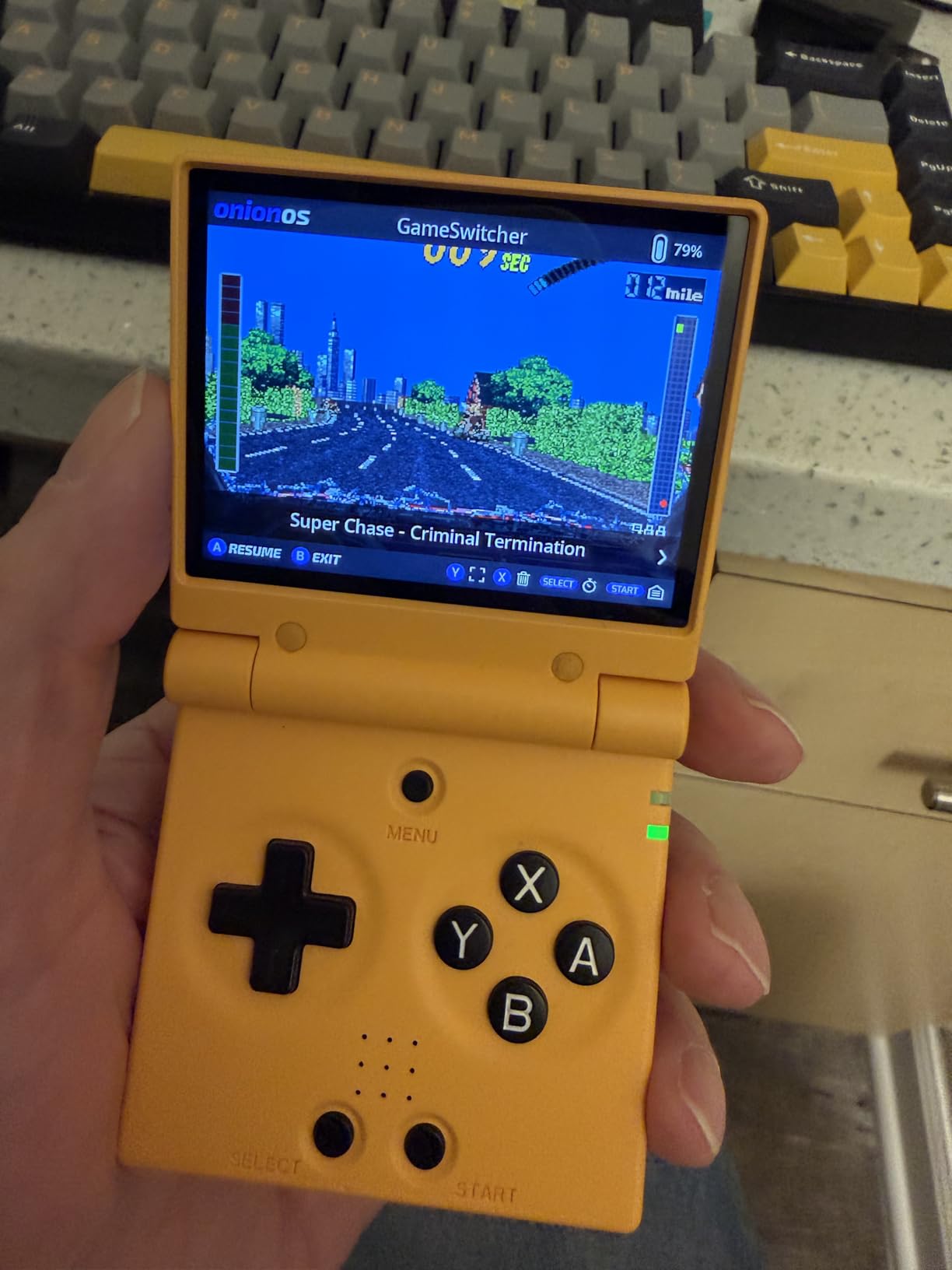 Miyoo Mini Flip Handheld Game Console Black 64GB - 2.8-inch IPS Clamshell OnionOS 2500mAh customer photo 2