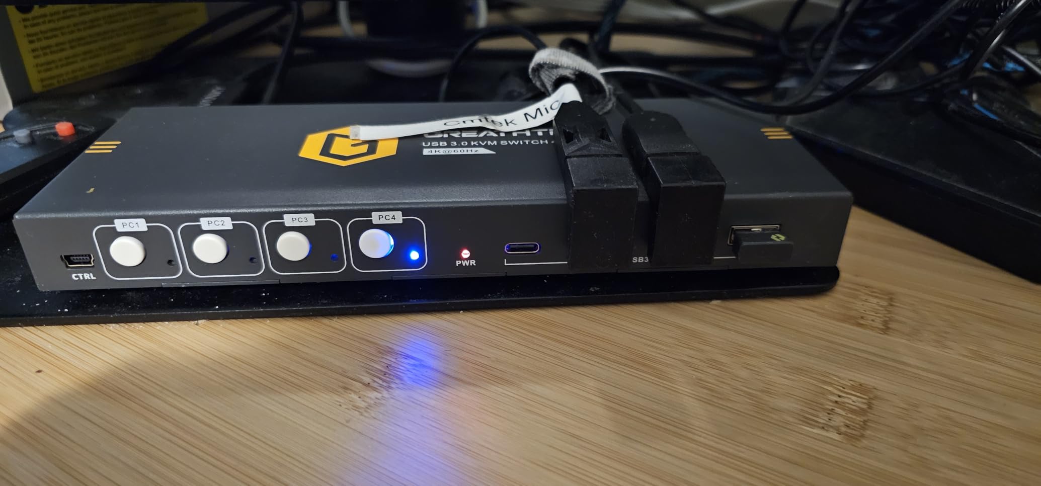 8K HDMI KVM Switch 2 Monitors 2 Computers, 8K@60HZ USB3.0 Dual Monitors KVM Switches for 2 PC/Laptops Share Mouse Keyboard and 2 Screens customer photo 2