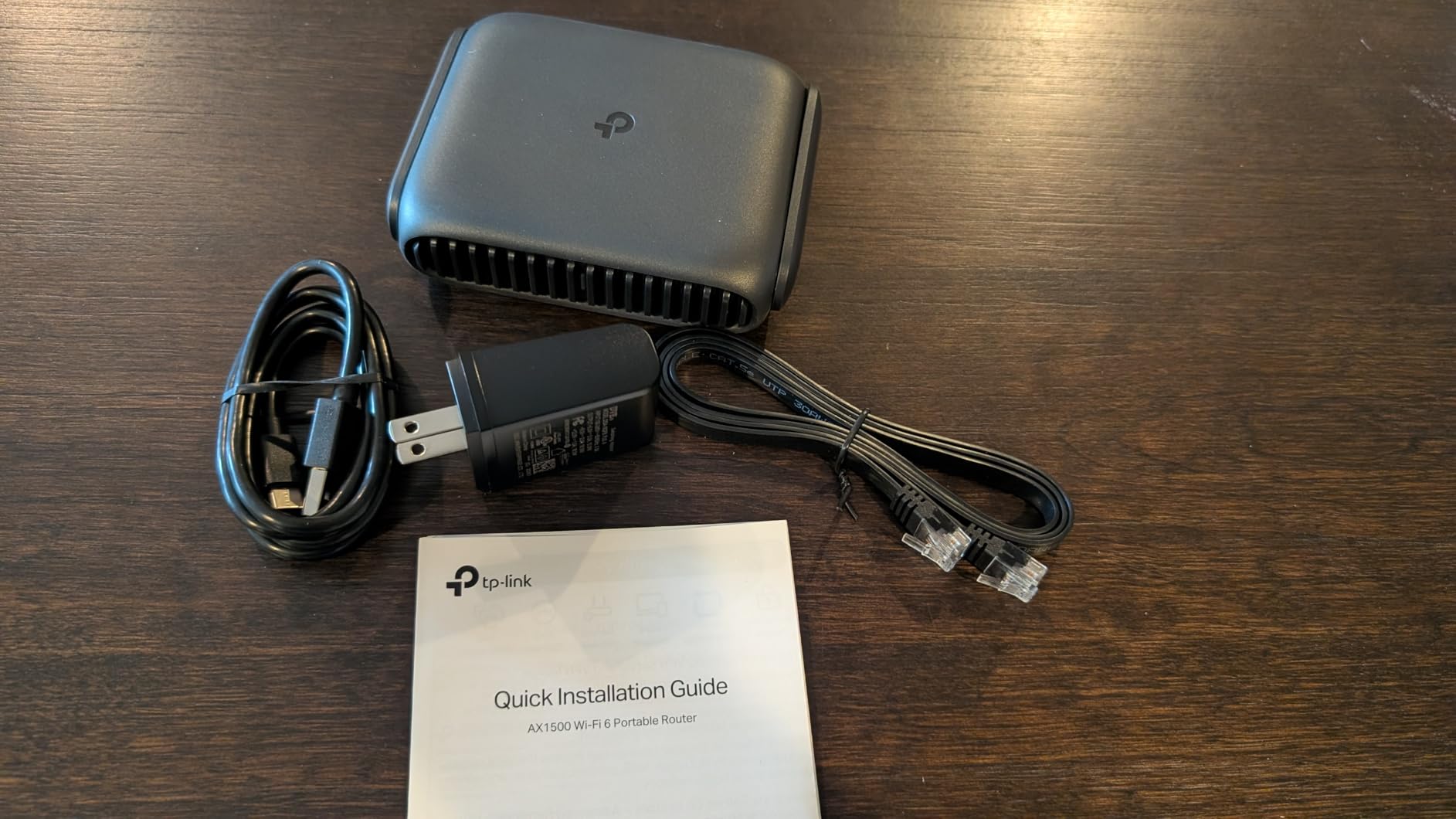 TP-Link Roam 6 AX1500 Portable Wi-Fi 6 Travel Router Dual-Band | OpenVPN, WireGuard customer photo 1