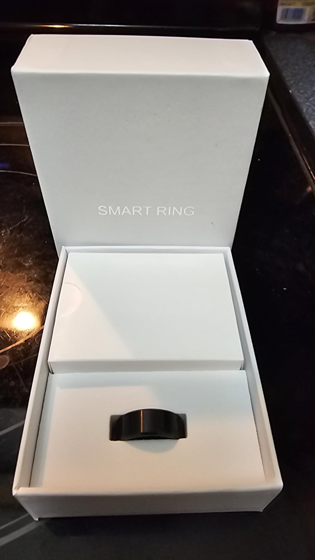 Smart Health Ring 2.0 for Women Men, Slim Scratch & Fingerprint Resistant Design, Efficient Chip Fitness Tracker, Monitors Heart, Blood Oxygen & Pressure, Sleep, Steps, Waterproof, Rose Gold 8 customer photo 2