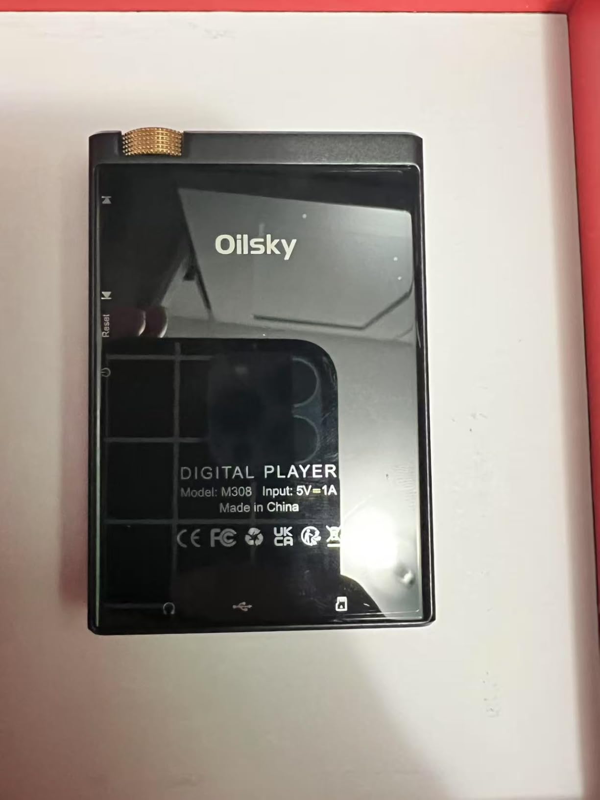 HiFi MP3 Player with Bluetooth and WiFi, Oilsky Lossless DSD High-Resolution Digital Audio Music Player, High-Resolution Portable Audio Player with 64GB Card, Supports up to 1TB customer photo 2