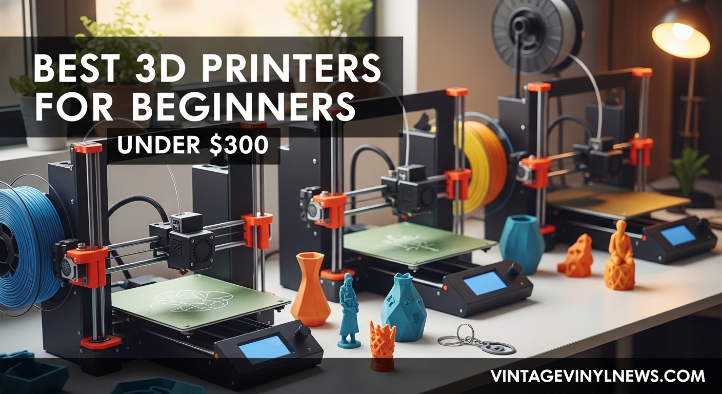 Best 3D Printers for Beginners Under $300