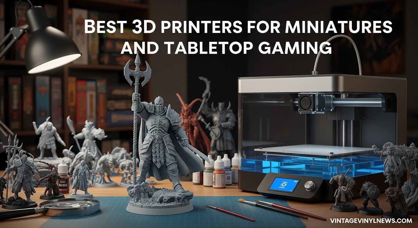 Best 3D Printers for Miniatures and Tabletop Gaming