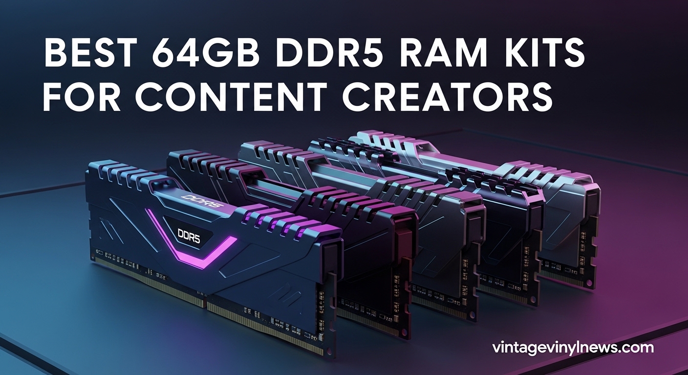 Best 64GB DDR5 RAM Kits for Content Creators