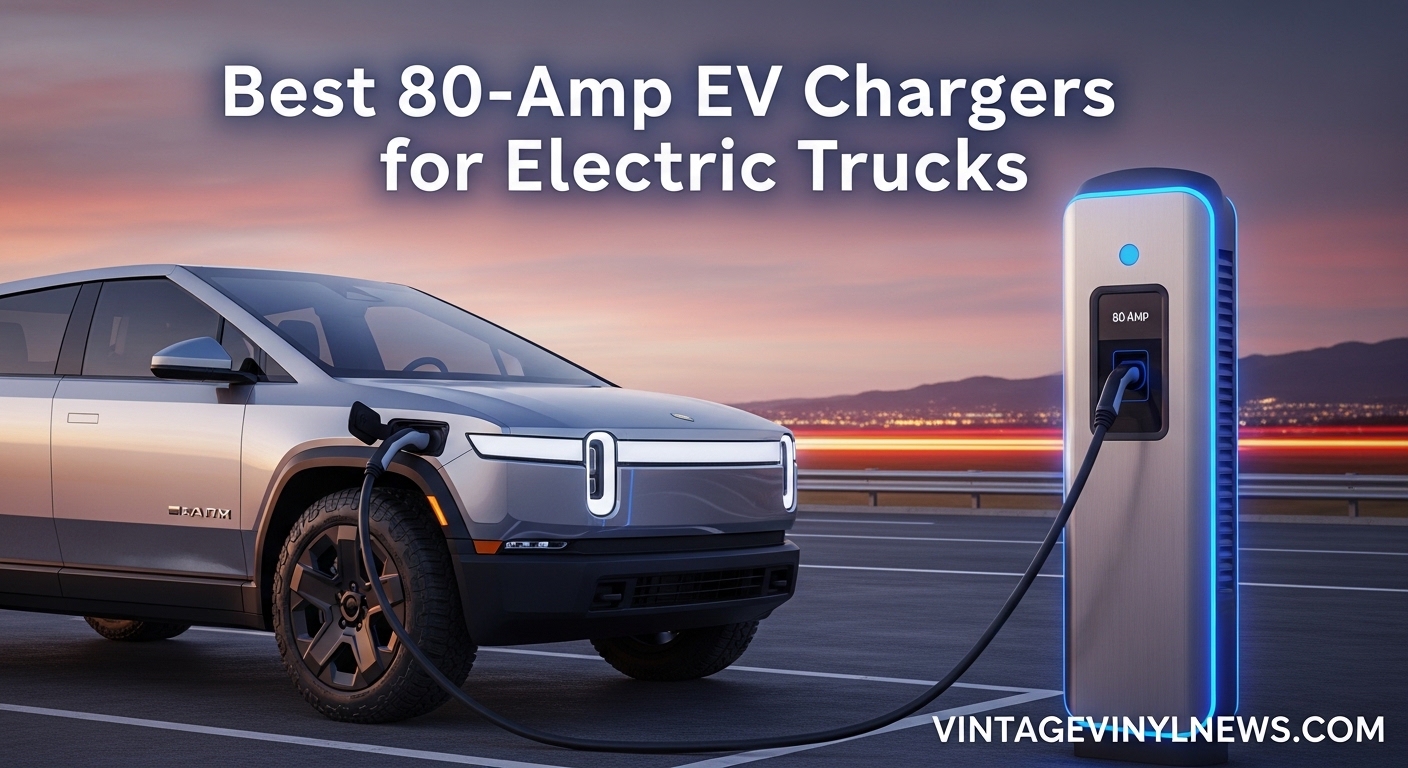 Best 80-Amp EV Chargers for Electric Trucks