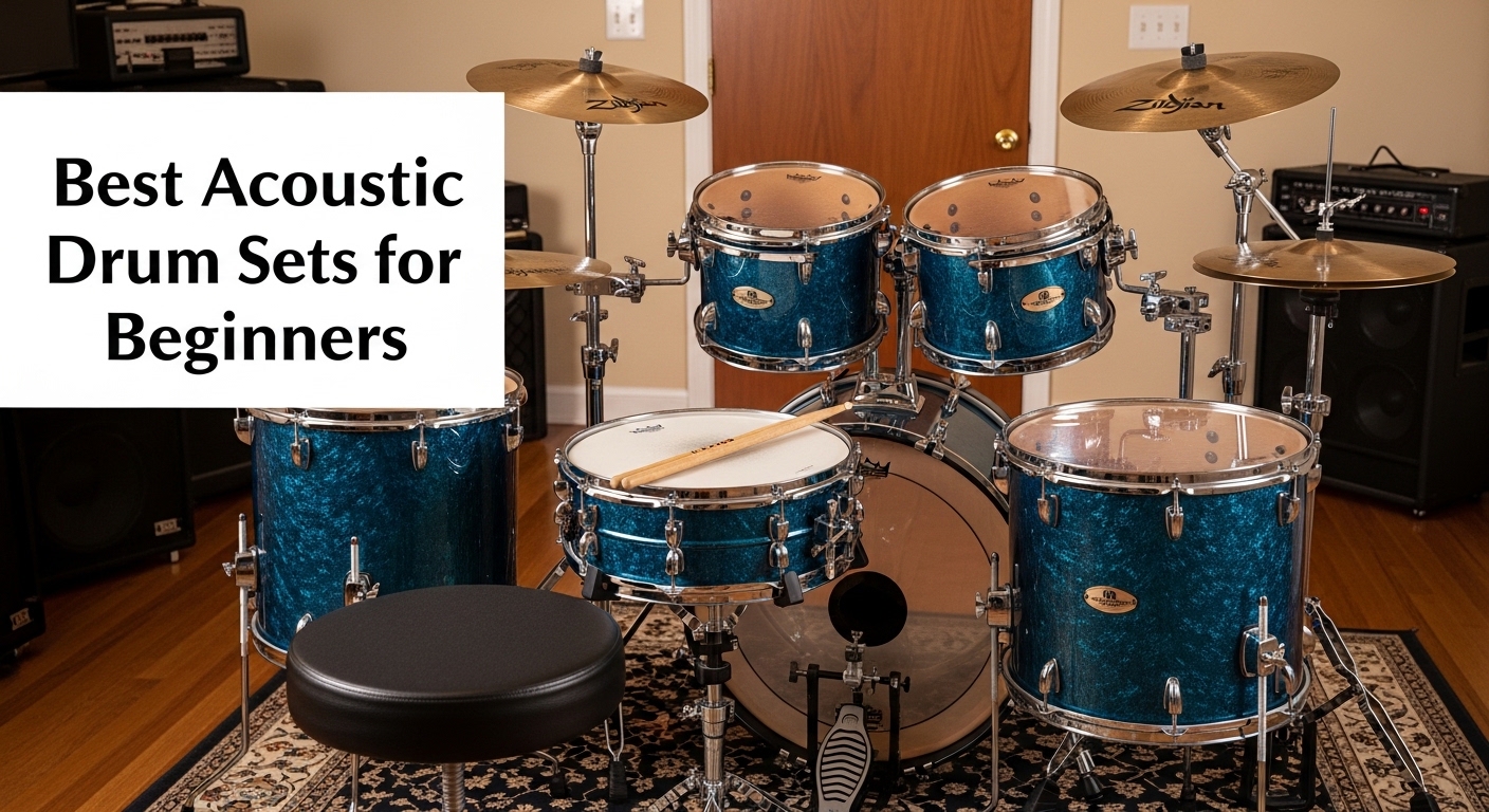 Best Acoustic Drum Sets for Beginners
