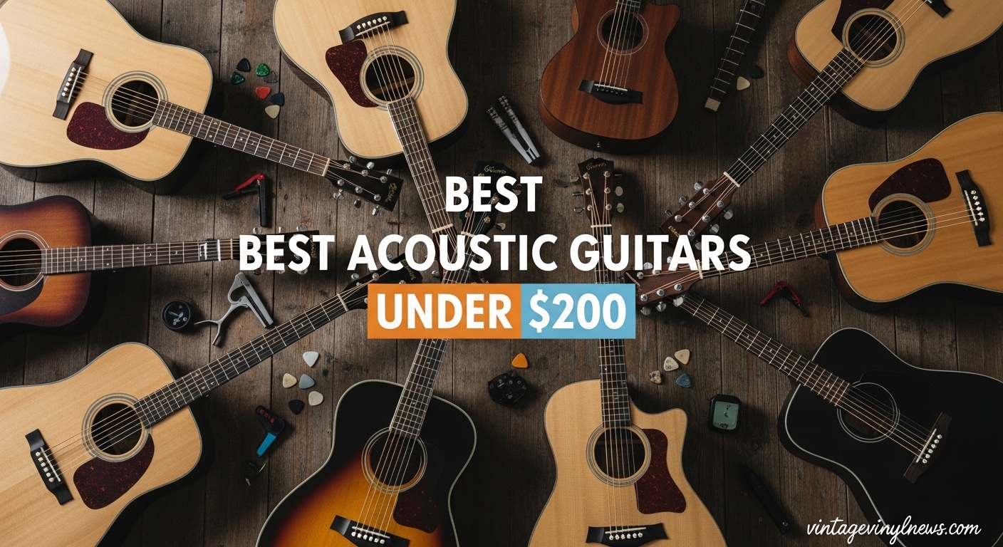 Best Acoustic Guitars Under $200