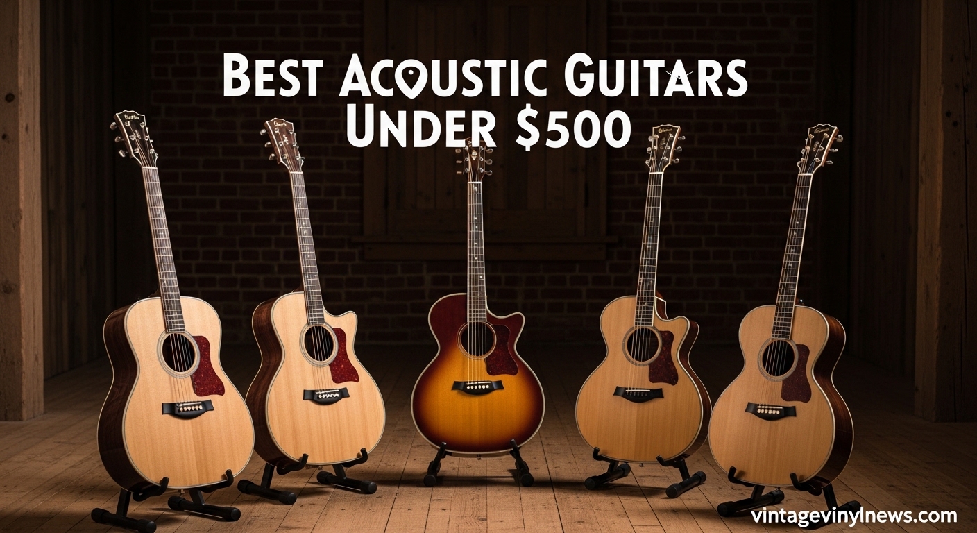 Best Acoustic Guitars Under $500