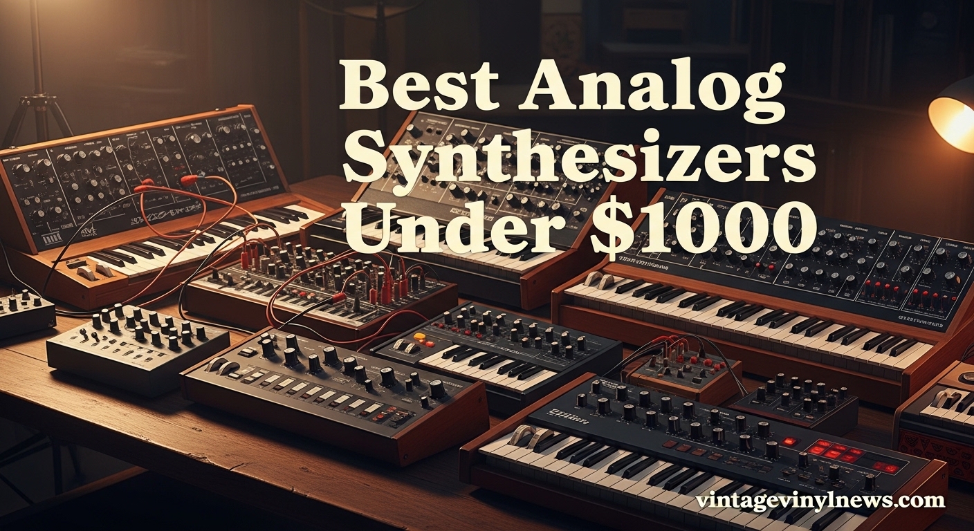 Best Analog Synthesizers Under $1000
