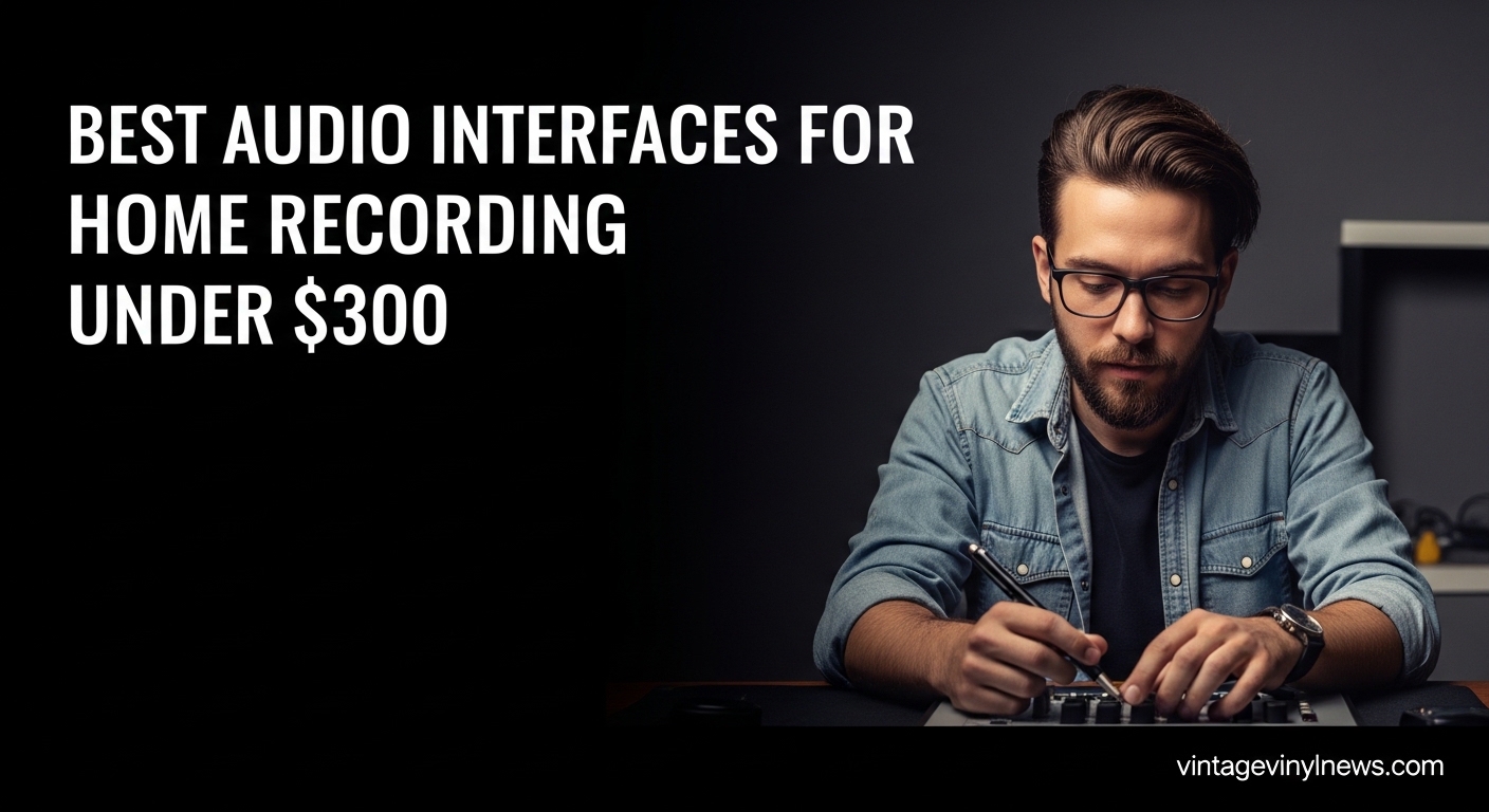 Best Audio Interfaces for Home Recording Under $300