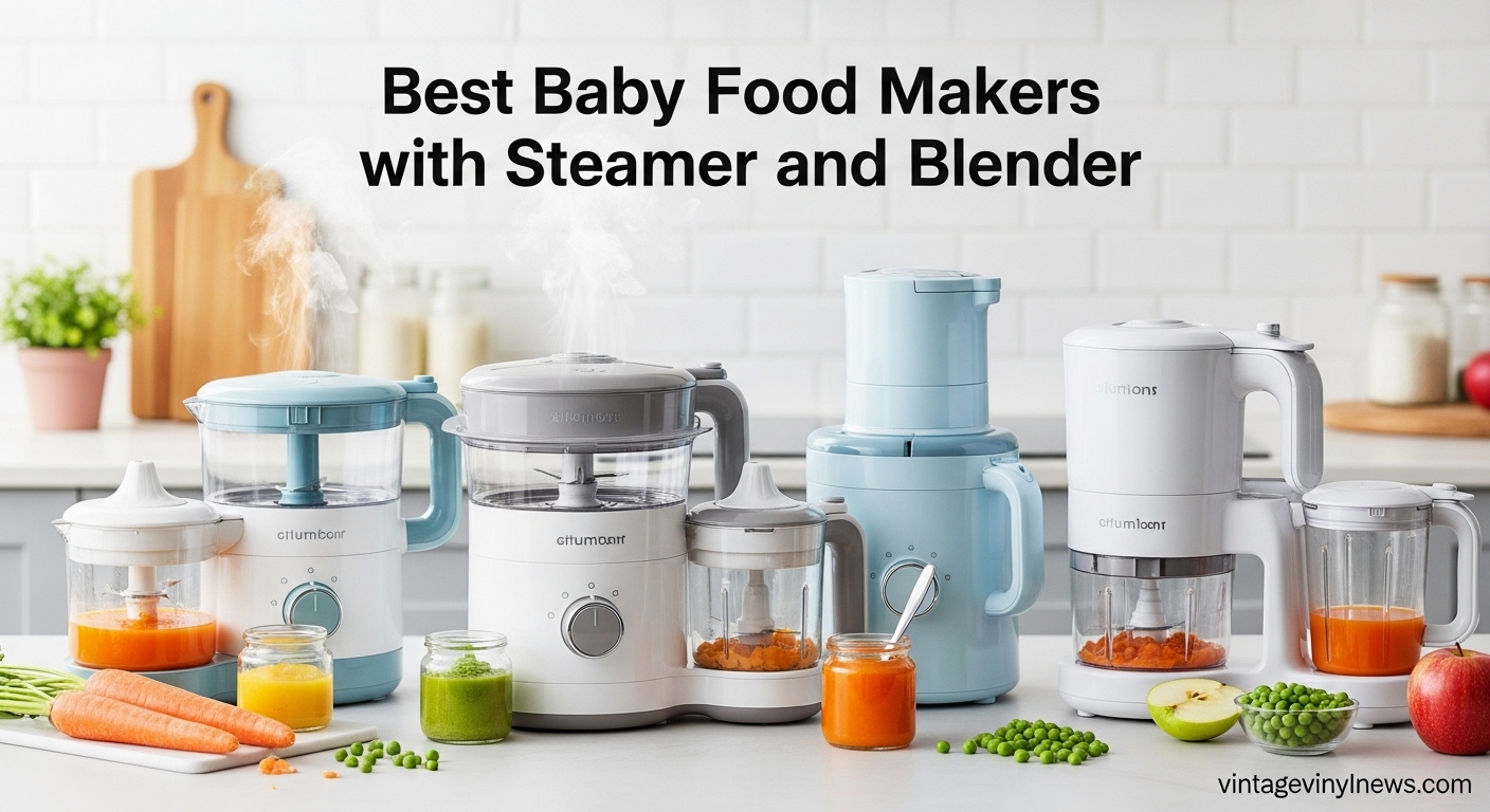 Best Baby Food Makers with Steamer and Blender