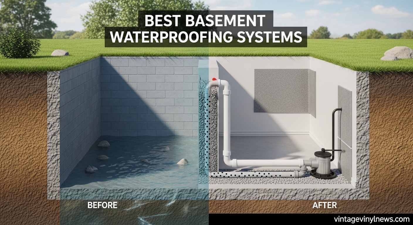 Best Basement Waterproofing Systems