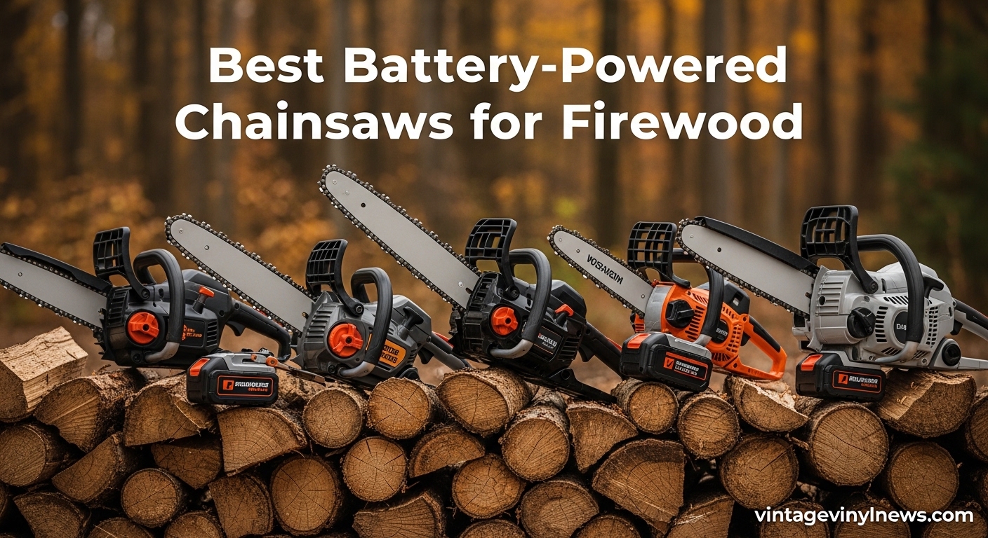 Best Battery-Powered Chainsaws for Firewood