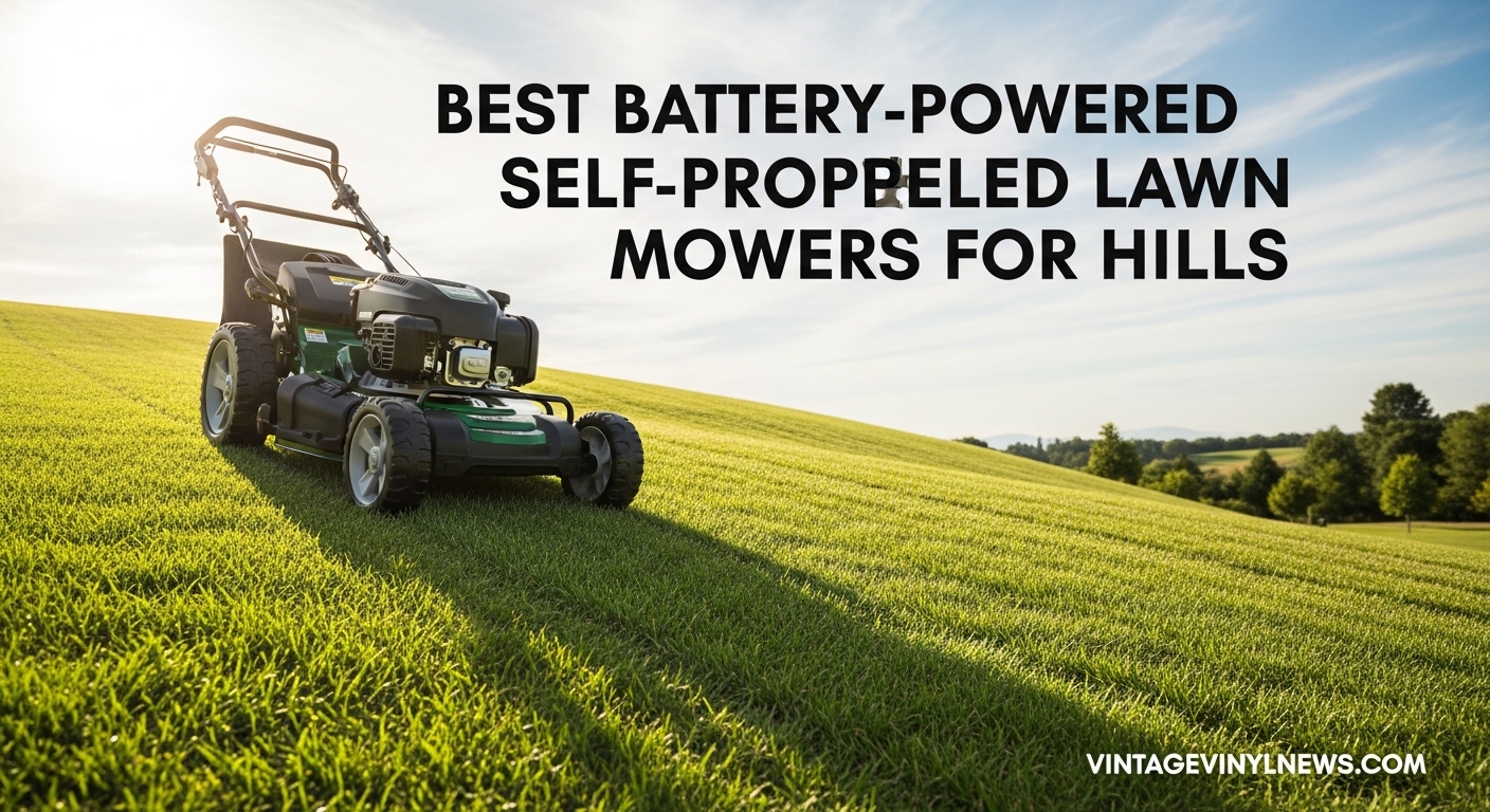 Best Battery-Powered Self-Propelled Lawn Mowers for Hills