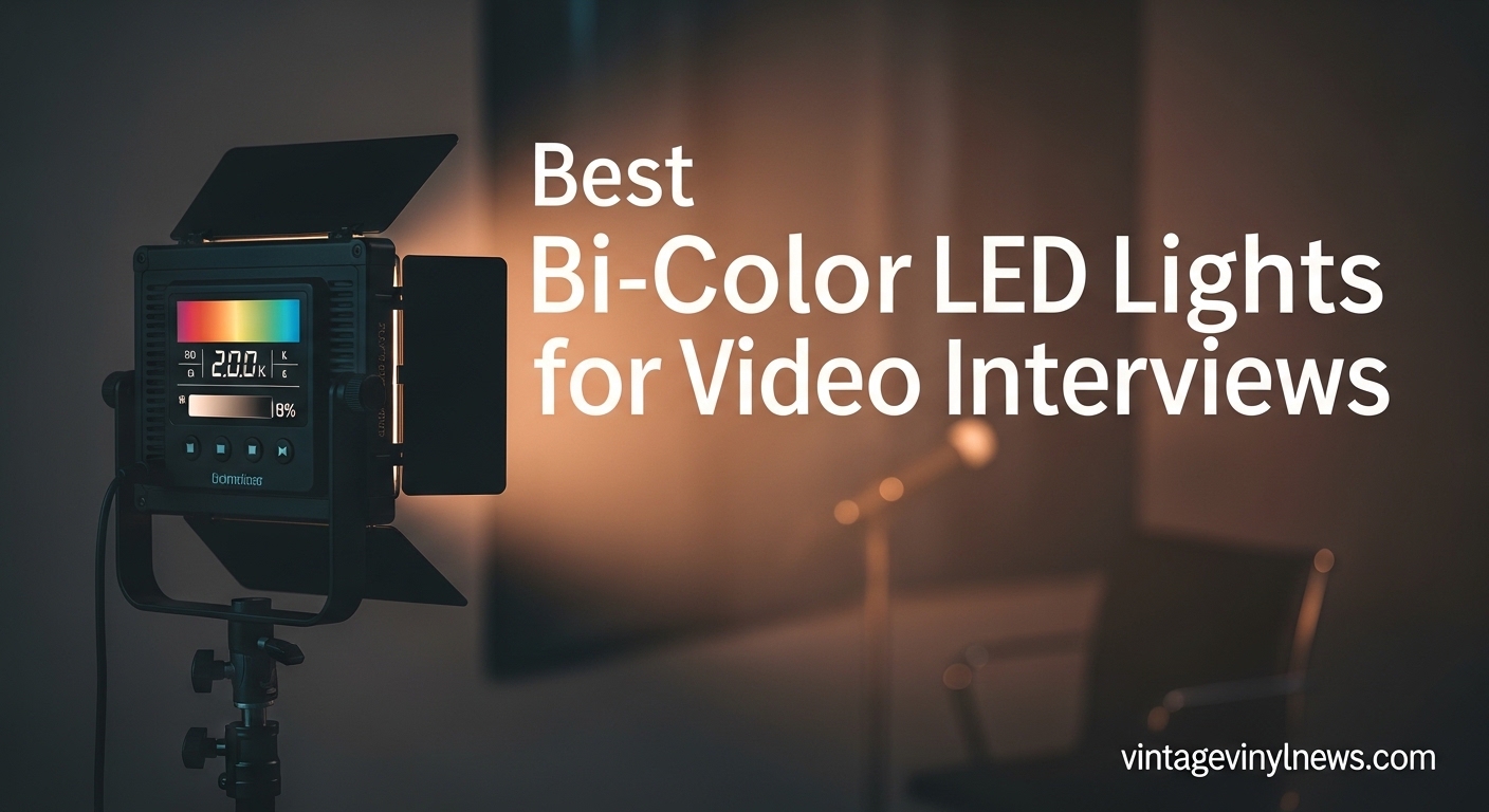Best Bi-Color LED Lights for Video Interviews