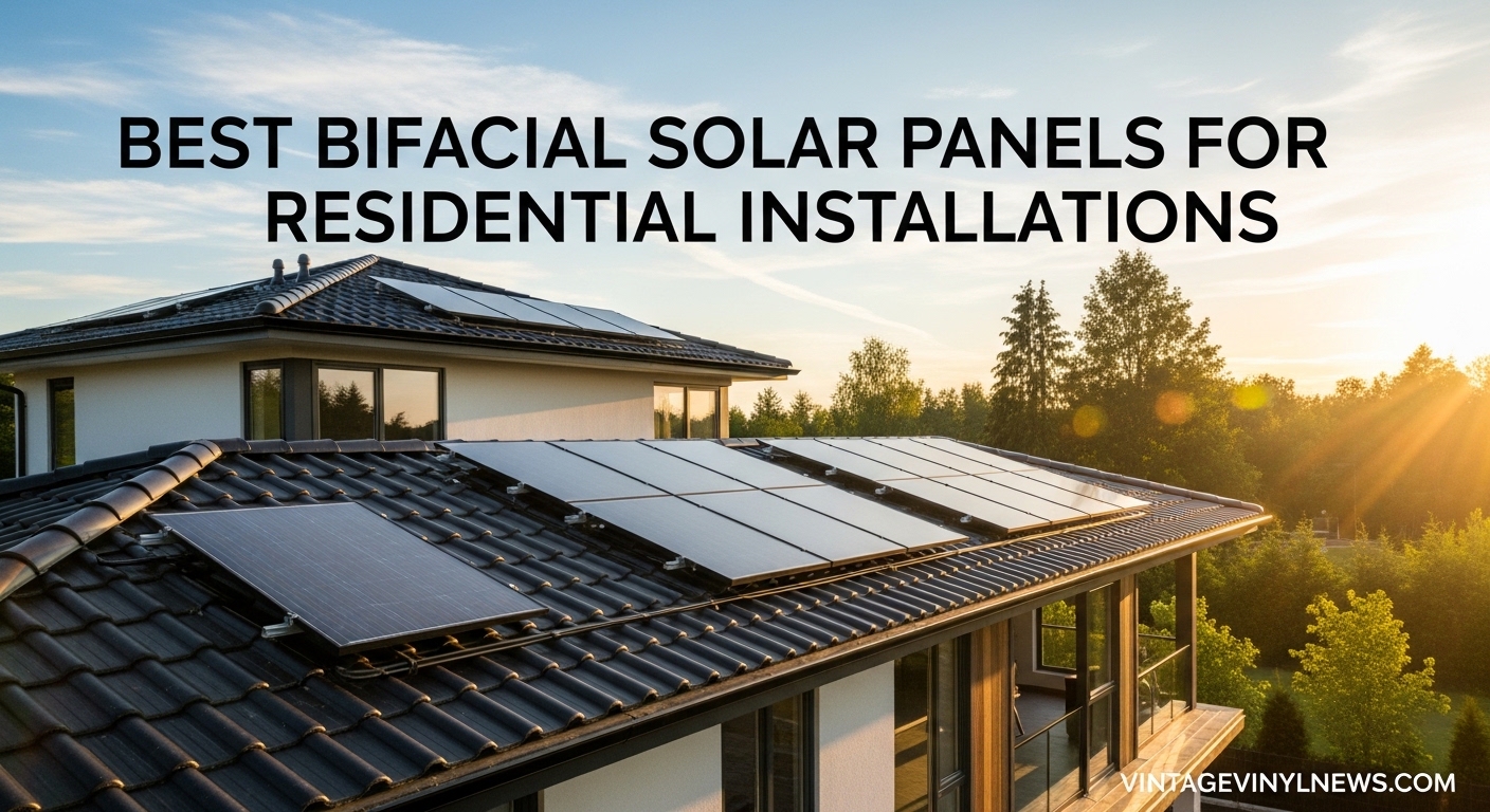Best Bifacial Solar Panels for Residential Installations