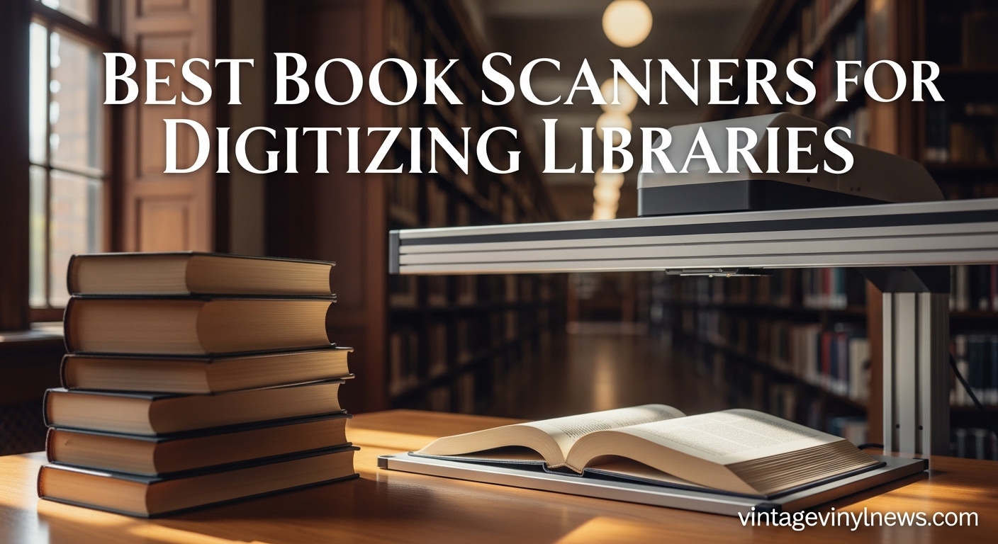 Best Book Scanners for Digitizing Libraries