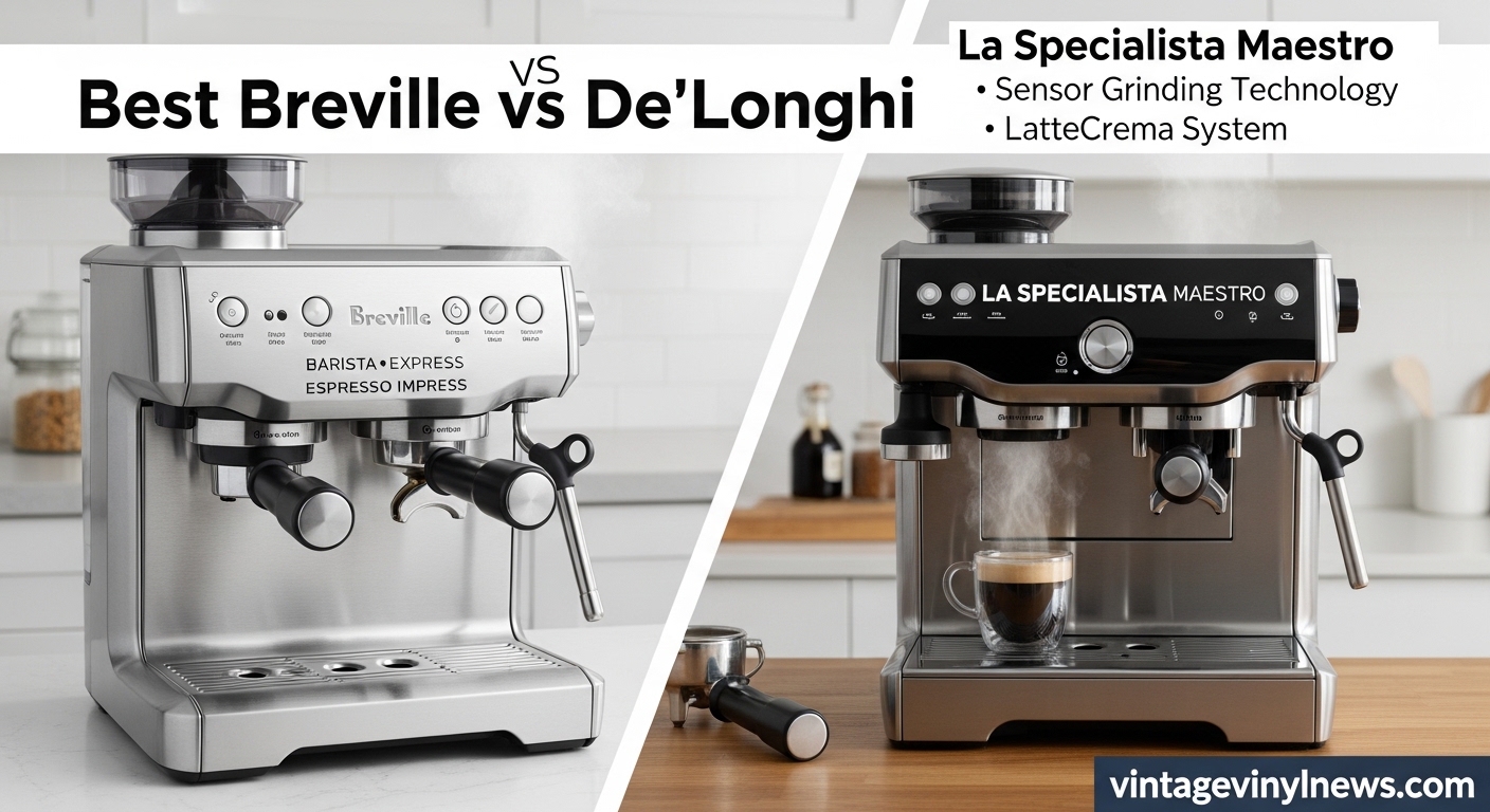 Best Breville vs De'Longhi Espresso Machines