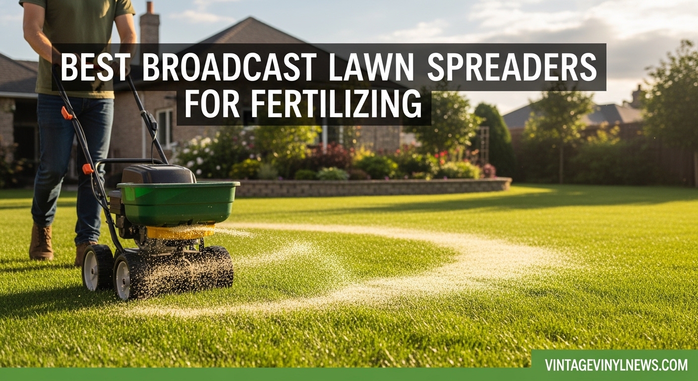 Best Broadcast Lawn Spreaders for Fertilizing