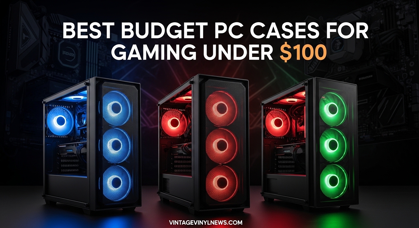 Best Budget PC Cases for Gaming under $100