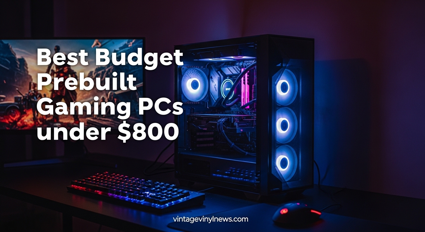 Best Budget Prebuilt Gaming PCs under $800