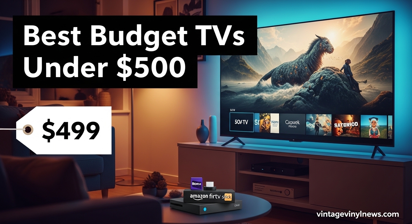 Best Budget TVs Under $500