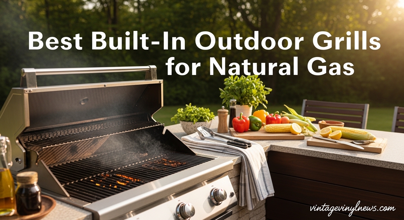 Best Built-In Outdoor Grills for Natural Gas