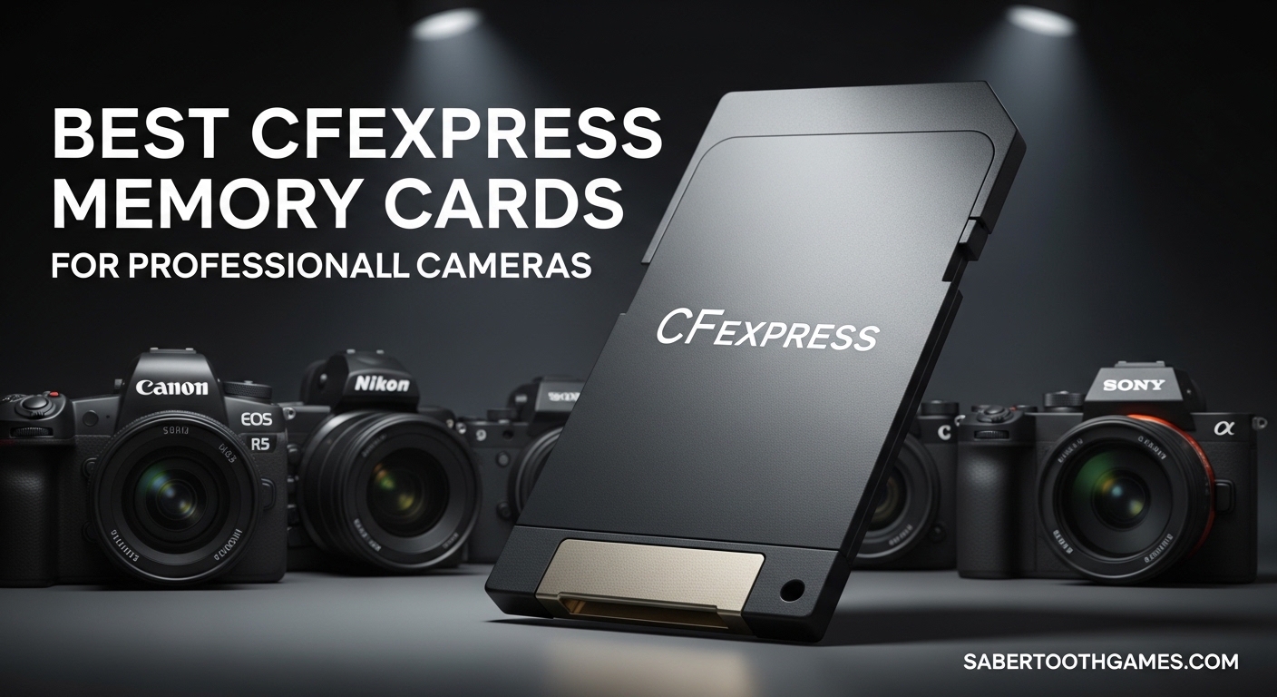 Best CFexpress Memory Cards for Professional Cameras