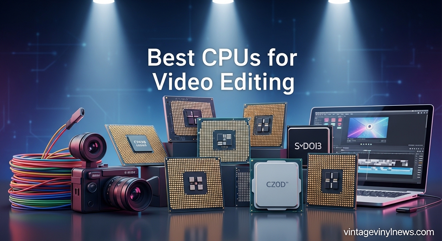 Best CPUs for Video Editing
