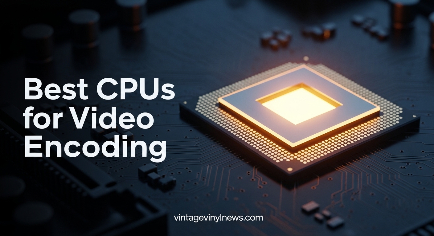 Best CPUs for Video Encoding
