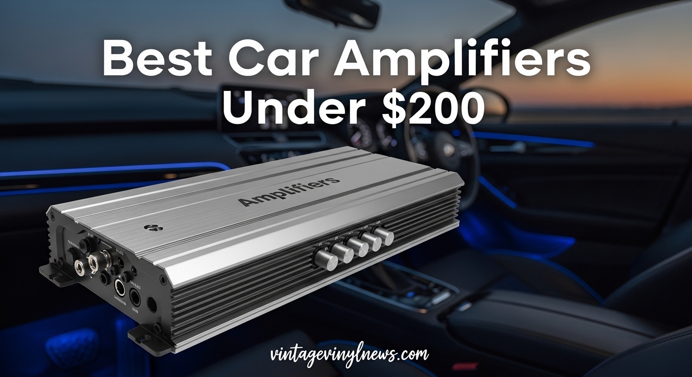 Best Car Amplifiers Under $200