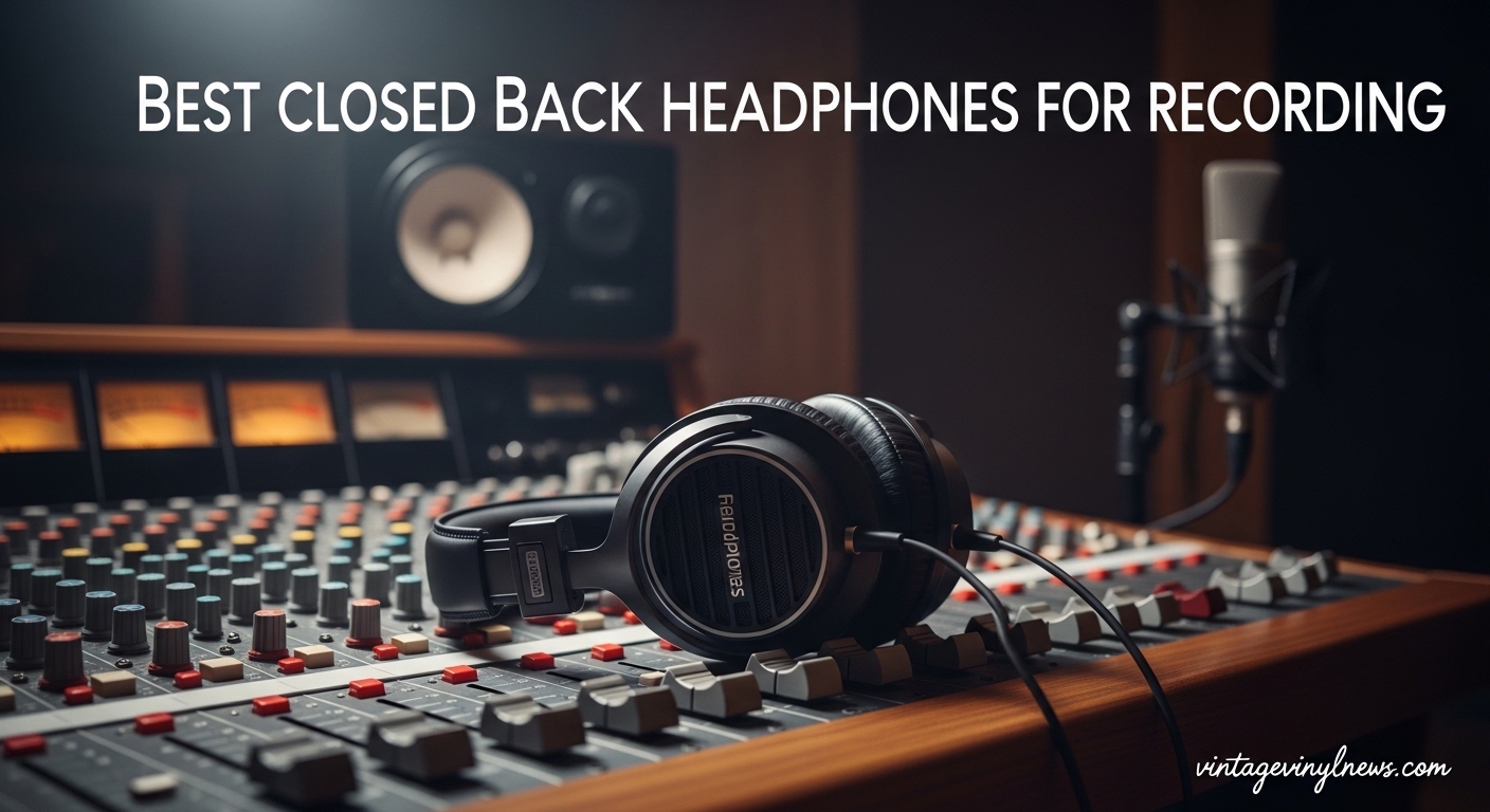 Best Closed Back Headphones for Recording
