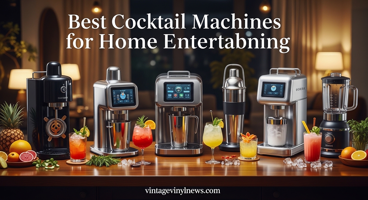 Best Cocktail Machines for Home Entertaining
