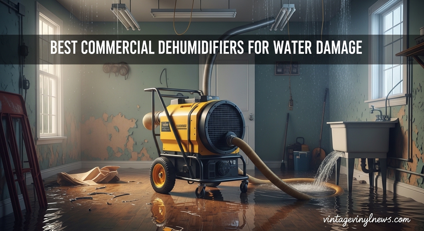 Best Commercial Dehumidifiers for Water Damage