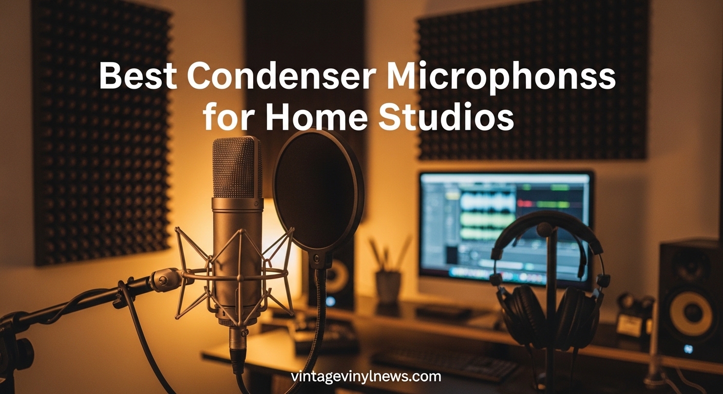 Best Condenser Microphones for Home Studios