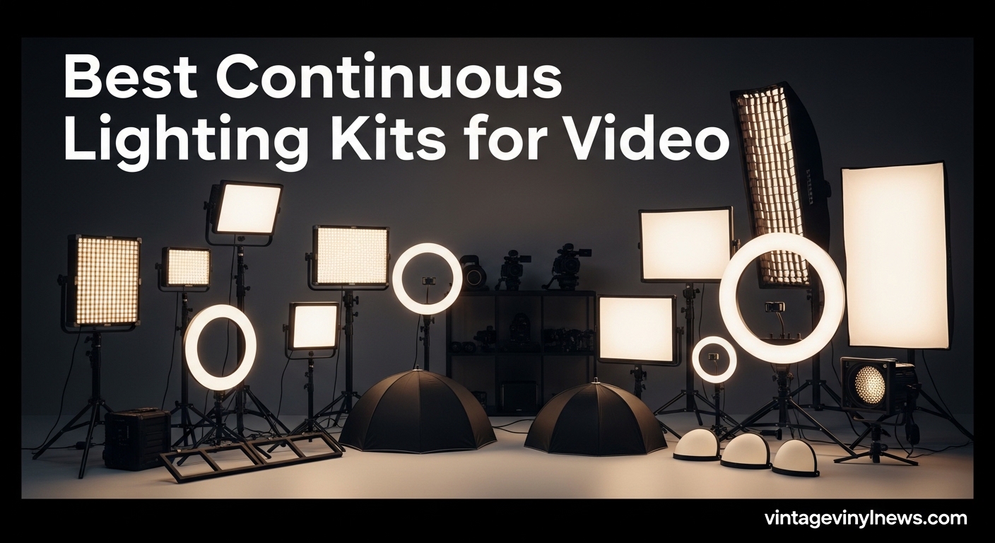 Best Continuous Lighting Kits for Video